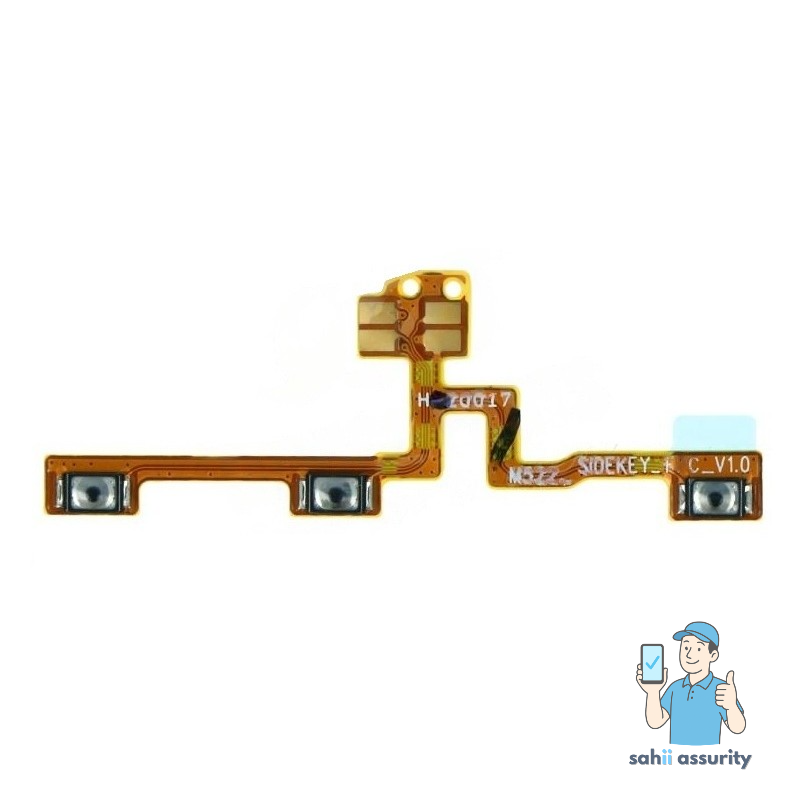 Volume Button Flex Cable for Xiaomi Redmi Note 9 Pro Max thumbnail